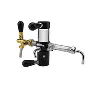 (gold, One size) High Quality Beer Bottle Tap de-foaming with tap,Stainless Steel Plastic Growler Filler with Adjustable Beer Faucets Remove Foam