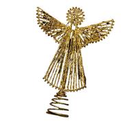 Gold Or Silver Iron Craft Tree Toppers Feature Energy Efficient LED Lights For Holiday Celebrations Festival LED Tree Toppers