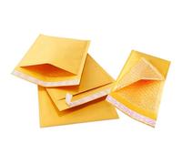 Gold Padded Bubble Lined Strong Postal Mailing Shipping Secure Self Sealing Peel & Seal Envelopes (1000, Size 3 (150 x 215))