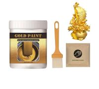 gold paint - Gold Acrylic | Paint metalic - water-based leaf, powder, art coating, color-changing for doors, iron railings, liquid leaf easy to apply and dries smoothly.