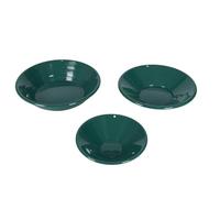 Gold Pan Set Lightweight Green 90° Internal Thread Design for Panning Gold Mining Accessories