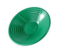 Gold Pan with Concave Grooves 34cm for Efficient Impurity Removal & Fine Retention in River Panning Prospecting Pan