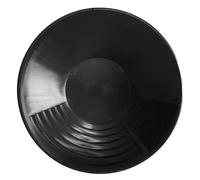 Gold Pan with Vanishing Riffle Set; batea para oro Spiral Gold Finishing pan; Gold Prospecting Supplies for Your Gold panning kit Pzt92 (A, 38x38x8cm)