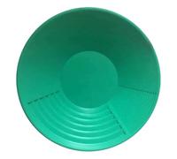 Gold Pan with Vanishing Riffle Set; batea para oro Spiral Gold Finishing pan; Gold Prospecting Supplies for Your Gold panning kit Pzt92 (C, 38x38x8cm)