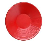 Gold Pan with Vanishing Riffle Set; batea para oro Spiral Gold Finishing pan; Gold Prospecting Supplies for Your Gold panning kit Pzt92 (B, 38x38x8cm)