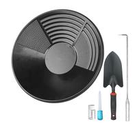 Gold Panning Pan Kit, Gold Washing Pan Set, Prospecting Tools with Complete Collection, Mining Kit for Gem Discovery, Patio Lawn and Garden, Equipment Set for Finding Hunting Dig Activities Adults