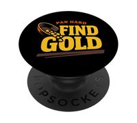 Gold Panning Prospecting Gold Mining Prospector PopSockets Adhesive PopGrip