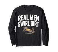 Gold Panning Real Men Swirl Dirt Gold Panner Long Sleeve T-Shirt