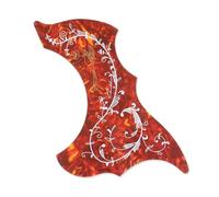 Gold Phoenix Dragon Pattern Decorated Self-adhesive Pick Guard Sticker For Acoustic Guitar Accessories Guitar Parts(6)