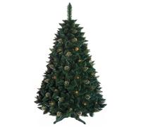 (Gold Pine, 220 cm) DWA LUXURY TRADITIONAL CHRISTMAS TREE Bushy Branches