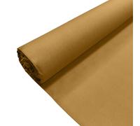 Gold Plain Polycotton Fabric Dress Craft Poly Cotton Material | 2 Metre (200cm x 112cm) | Soft Poly Cotton for Sewing, Dressmaking, Crafts, Bunting & Lining