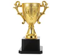 Gold Plastic Trophies for Kids, Trophies and Awards for Kids Appreciation Reward for Students, Employees or Teens 14. 3cm Trophy Personalised Trophy Football Trophy