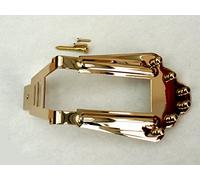 Gold plated acoustic jazz guitar maccaferri style tailpiece Janika -UK SELLER