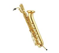 Gold Plated Baritone Saxophone In E Flat With Case Accessories Beginner Saxophone