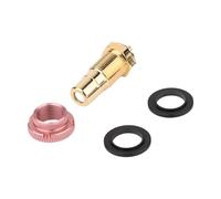 Gold Plated Brass Auditory Connector Panel Mount Welding Radio Phono Panel Mount Female Socket Connector Radio Female Socket