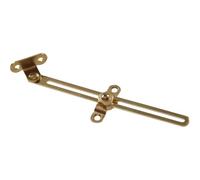 Gold-Plated Iron Lid Support Hinge, Adjustable Friction Stay for Cabinet Toolbox and Foldable Desk, Universal Mounting with Electroplated Anti-Rust Finish