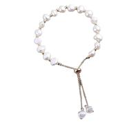 Gold Plated Jade Butterfly Glass Bracelet For Women Jade Bead Bracelet For Her Him Items Fancy Earrings (White, One Size)