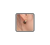 Gold Plated Opal Nature Stone Dangle Earrings for Women,Dainty Statement Pearl Piercing Stud Earrings Simple Anniversary Party Jewelry Gifts, L, Metal, No Gemstone