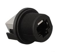 Gold-Plated Phosphor Copper E13 Network Coupler 180 Degree