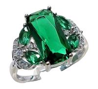 Gold-Plated Red Wedding Ring Red Crystal Ring for the Bride Curling Shirt Women's Carnival Long Sleeve, F, Metal, No Gemstone