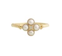 Gold Plated Stainless Steel Rings, French Rhinestone Luxury Heart Ring Jewelry Accessories For Women