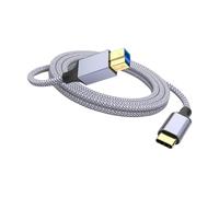 Gold Plated USB Type C To 3.0USB B Cable Enhances Transmission For Stable Printing Fast Speed 5Gbps Transfer USB Type C To B Cable