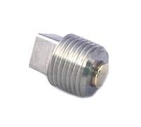Gold Plug Stainless Steel IP04X Magnetic Oil Drain Sump Plug - Single Plug, Silver
