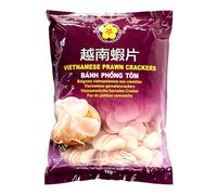Gold Plum Vietnamese Uncooked Prawn Crackers Chips Snacks 1kg (Pack of 2)