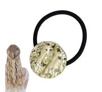 Gold Ponytail Cuff, Hair Cuffs for Ponytails,Geometric Ponytail Hair Ties | Fashion Ponytail Headband, Metal Hair Bows for Friends, Famil