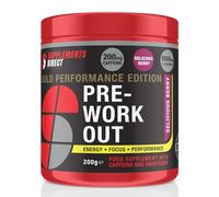 Gold Pre Workout Supplements direct - Delicious Berry Energy Drink with Creatine, Caffeine, Beta Alanine, Citrulline Malate, Amino Acids, Beta Alanine, Vitamin B, Vitamin B12