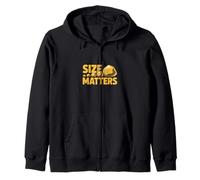 Gold Prospecting Size Matters Nugget Hunter Zip Hoodie