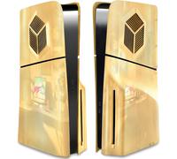 (Gold) Ps5 Slim Cover Plates Compatible With Ps5 Slim Disc Edition, Separated Abs Ps5 Slim Cover/faceplates/shells, Ps5 Slim Accessories
