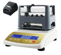 Gold Purity Analyser Meter Digital Electronic Tester Machine Silver Content Detector Metal Density Tool for Accurate Alloy Detection with Printer