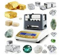 Gold Purity Tester - Accurate Karat & Density Meter for Gold, Silver, Platinum, Non-Destructive with LCD Display, Ideal for Jewelers and Pawn Shops