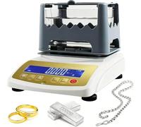 Gold Purity Tester, Gold K Value Tester with LCD Display, Electronic Precious Metal Platinum Density Meter, Gold Tester for Jewelers