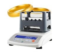 Gold Purity Tester Machine, Automatic Testing Kit with Karat Value & Density Meter, Accurate Measurement of Gold, Silver, Platinum, and Plastics