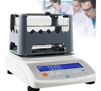 Gold Purity Tester Machine, High-Precision Density Meter with LCD Display, Tests Solid Density Range 0.001~99.999g/cm3, Gold Purity Testing Device NoPrinter-300A