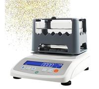Gold Purity Testing Machine, Digital Electronic Gold Purity Tester Machine, Gold Densimeter, Density Upper And Lower Limits, Battery + Power Dual Mode, Weighing Precision 0.01g 0.005g MDJ-300S