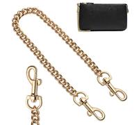 Gold Purse Chain Replacement Straps Compatible with Coach Handbags Large, Accessories for Coach Handbags, Chain Strap for Women's Purse Bag