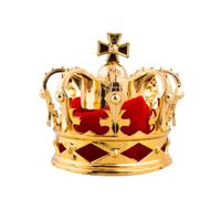 Gold Royal Crown Mini Hair Clip