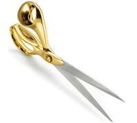 Gold Scissors for Grand Opening 11" - Sharp Stainless Steel Scisors Golden 11 Inch Best Scissors for All Purpose Heavy Duty Gold Ribbon Cutting Scisors for Special Events Inaugurations Ceremonies