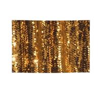 Gold Sequin Sparkle Banner Party Decor Flag Photography Backdrop Banner Signs with Hanging Ropes Background Banners for Wall Signs Party Decor Flag Photo Props 71 x 47 Inch