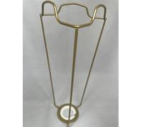 Gold Shade Frame Carrier .to Support a lampshade with Duplex Fitting (9 Inch Gold)