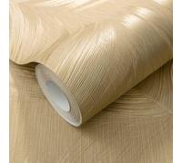 Gold Shimmer Wallpaper Roll Feathers Textured Vinyl Erismann Aurora 10516-30