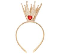 Gold Shiny Princess Crown Headband,Crystal Tiaras Rhinestone Headwear Princess Head Band Beautiful Diamonds Queen Hair Accessories Fit Girl, Party, Decorations, Birthday