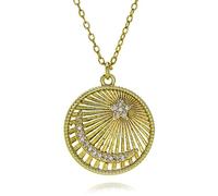 Gold Shiny Rising Sun Medal Charms for DIY Jewelry Making Fluted Halo Radiant Sun Pendant Gifts Jewelry