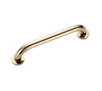 Gold Shower Grab Bar, Brass Bath Handle Support Rail for Safety, Elderly & Handicap Assistance, Durable 52.5cm Bathroom Grab Bar for Injury Prevention