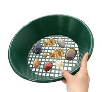 Gold Sieve Set - 14 Inch Precision Mining Pan, Classification Tool for Outdoor Prospecting, Metal Cutting Equipment with Fine Recovery Design, Treasure Hunting Adventure on the Wüs