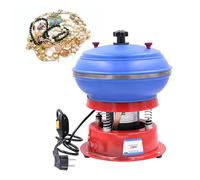 Gold Silver Chains Grinding Vibrating Tumbler, Desktop Lapidary Rock Polisher Kit for Gemstones Jade Agate Surface Refining and Benchtop Finishing Operations