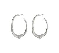 Gold Silver Hoop Earrings for Women Large Hooped Earrings Round Circular Studs Earring Lightweight Ear Rings Jewelry